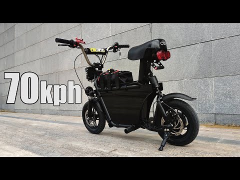 How I Built my Fastest Electric Scooter! 4200w below Motor Rated Power! | 72v Project | Fiido Q1s