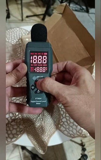 Digital Noise Meter First Look | Sound Accuracy & Power Demo #NoiseMeter #DecibelTest
