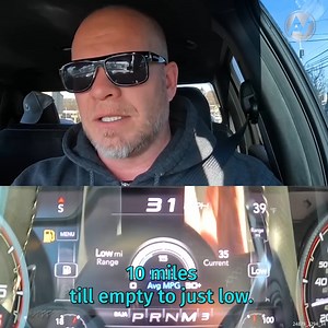 4.8K views · 20 reactions | An experiment to figure out how far you can ACTUALLY drive on an empty tank in my 2022 Ram TRX. This truck has the worst MPG out of any vehicle I've ever owned so it will be interesting to find out how far you'll get in a crisis situation when there are no gas stations around. How far can you actually drive on "low" or 0 miles to empty? | AutoVlog | Facebook