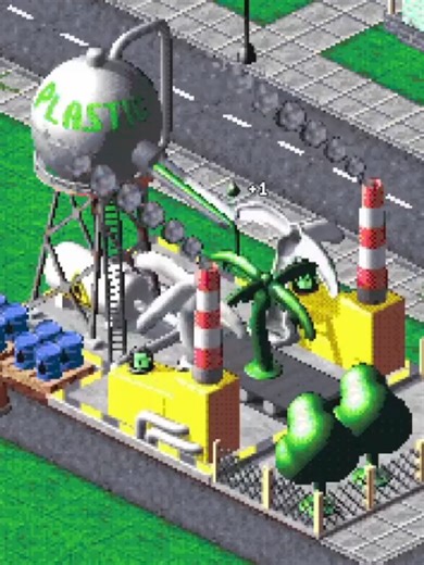 Exploring Plastic Trees in Urban Planning Games