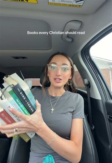 Each one of these books truly changed my life. I would love to know if y’all have any books you recommend because this is my favorite pass time!! 🫶🏼 These are in my Amazon for easy finding but you can find them wherever you shop for your books 🤗 #christianbooks #christiantiktok #holyspirit #godisgood #fyp