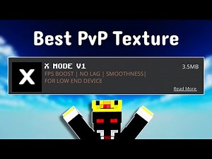 The Best FPS BOOST Mod For MCPE 1.21+ (NO LAG + Smooth Gameplay) | X MOD
