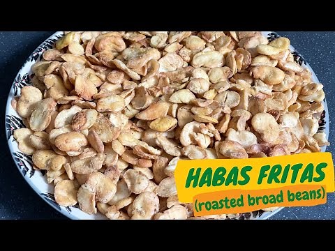 Air Fried Broad Beans | Healthy low calorie snack