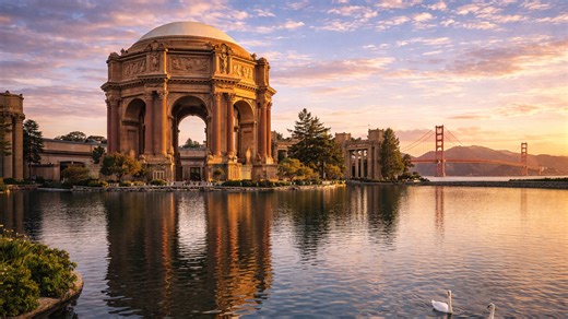 A classical landmark standing out in San Francisco