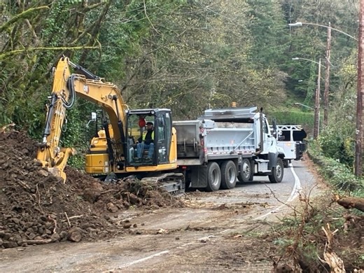 Cornell Road, between the tunnels, reopens after landslide repair