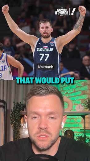 11K views · 140 reactions | "This is probably the least talented Slovenia National Team that Luka Doncic has around him, so that would be just an INSANE achievement."  Donatas Urbonas on the likelihood that Doncic leads Slovenia on an improbable run to EuroBasket gold. (via the Kevin O'Connor Show) | Yahoo Sports | Facebook