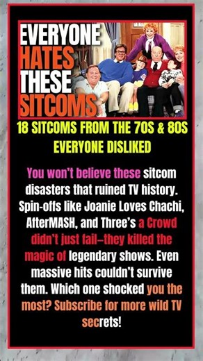 18 Sitcoms From The 70s & 80s Everyone Disliked