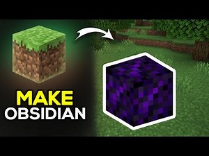 How To Make Obsidian In Minecraft - Easy Guide