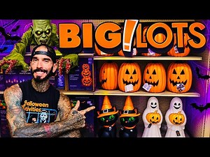 Big Lots Halloween 🎃 2026 Is Amazing ! | Full Spooky Store Walkthrough!