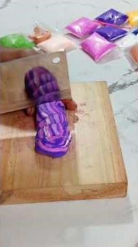 Satisfying ASMR Clay Cutting for Stress Relief