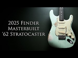 2025 Fender Masterbuilt '62 Stratocaster w/Anand Landon