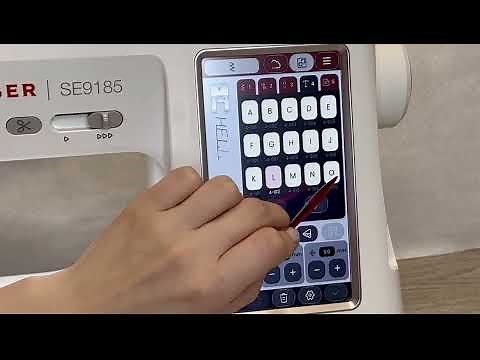 Singer SE9185 Use it for Sewing and Embroidery