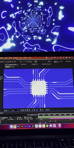 🌟Looped Logo Animation | FLINK.MOTION #motiongraphics #logoanimation #aftereffectsedit #animation