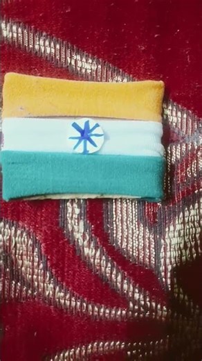 flag from rubber band