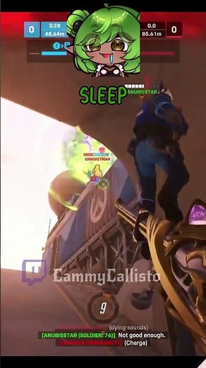 Cammy just wanted to TOUCH him