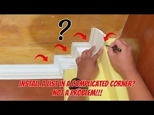 How to Install Trim on a Complicated Corner – Perfect Fit Every Time! 🔨✨