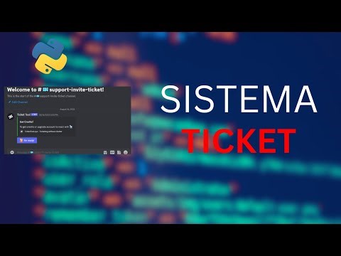 Criando um Bot para o Discord em Python: Sistema de TIcket