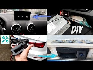 Audi | How To REVERSE parking CAMERA install on OEM screen?