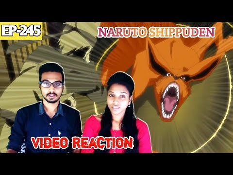 Naruto Shippuden EP-245 Reaction 🦊 | Tamil Couple Reaction