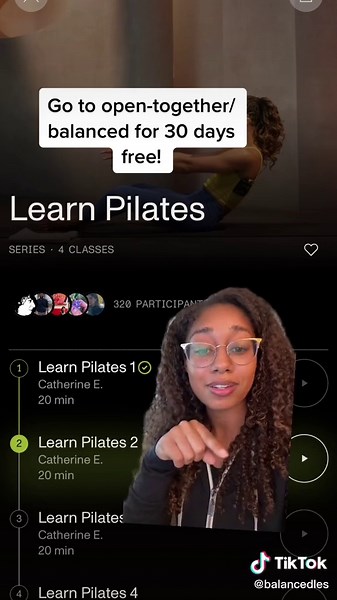 Discover Pilates and Meditation with Op e n App!