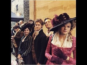 Aidan Turner and Elizabeth Tomlinson Behind The Scenes 6 - Poldark Tv Series