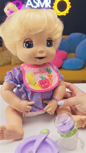 2006 Soft Face Baby Alive 💜 #nostalgia #dog #doll #cute #actionfigure #toycollector #dogsofinstagram #toyphotography #toys #staugustine #photography #art #starwars #marvel #toystagram #lego #thekarhut #actionfigures #instagood | ASMR Playroom