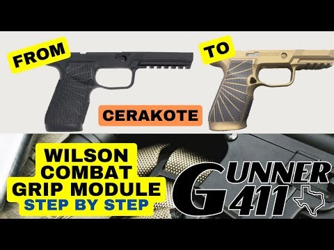 Wilson Combat Grip Module Cerakote - 2 Tone