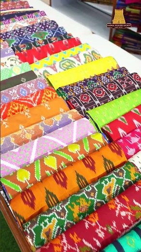 Pure Pochampally Ikat Silk Sarees – Tradition in Every Pattern | Gadwal Weavers Society | Ameerpet