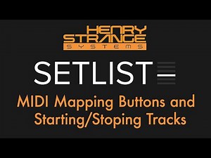 SetList by Henry Strange Systems: Midi Mapping