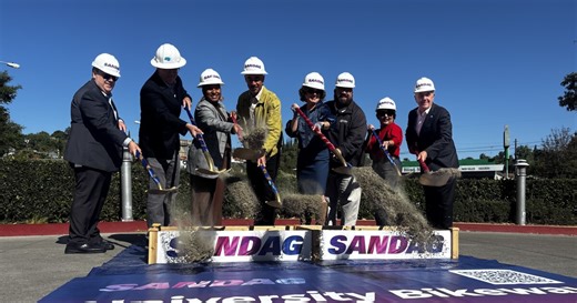 SANDAG breaks ground on long-awaited University Avenue bike, transit project