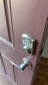 Tenant left did not lock the door if you’re not sure how to reset a keypad lock call ​⁠‪@kwikset‬