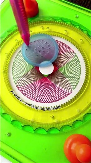 Spirograph Forward & Backwards 🌀 #spirograph #shorts #satisfying