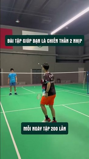 Bí Kíp Tập Luyện Skill 2 Nhịp Cầu Lông Mỗi Ngày #kythuatcaulong #caulong #votcaulong #hoccaulong