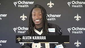 Alvin Kamara on participating on day 1, contract negotiations | Saints Training Camp 2024