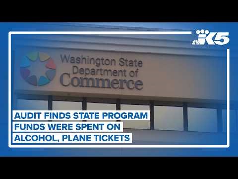 Audit finds state program funds were spent on alcohol, plane tickets