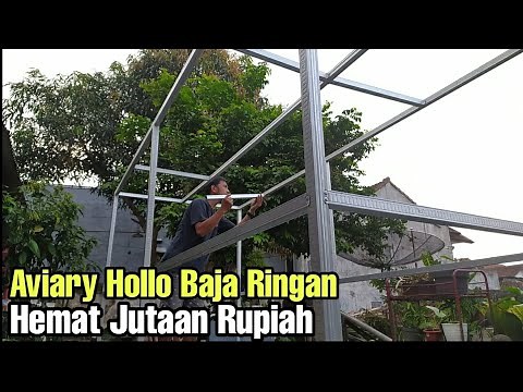 amazing skill! look how this man makes an aviary out of mild steel