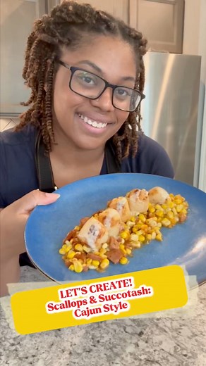 Let’s Create | Scallops & succotash *CAJUN STYLE* #Fypviralシ #explorepage #cooking #recipeoftheday #chef #food #foodtok | Good Taste Creations