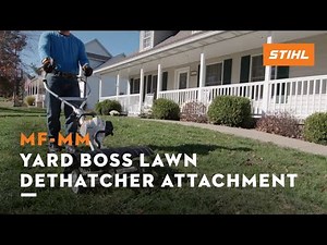 MF-MM YARD BOSS® with Lawn Dethatcher Attachment | STIHL