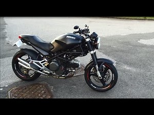 Ducati monster 600 sound and walkaround
