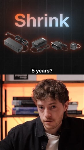 Found Energy on Instagram: "Why did your laptop power brick shrink over the last five years?"