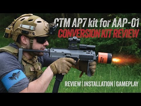 CTM AP7: MP7 Conversion Kit Review | Install | Gameplay [AAP-01]