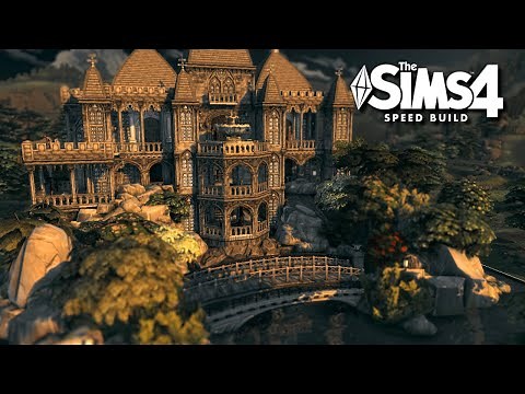 CASTLE | CASTLE ESTATE KIT | NO CC | The Sims 4 Speed Build