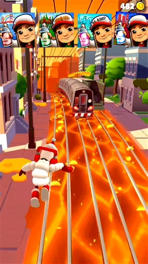 Subway Surfers : Xmas 🆚 Plant invasion 🆚 No floor 🆚 North Pole Gameplay - Who Is Best?🤔 #shorts