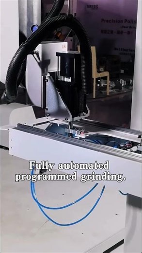Automated 5-axis grinder ensures consistent batch quality