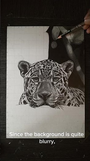 drawing jaguar (day-3) #art #drawing #pencildrawing #fypシ #jaguar