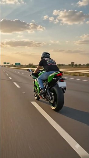 Kawasaki Ninja ZX-10R 💚 | The King of Speed 🏍️🔥
