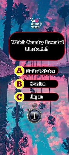 Which Country Invented Bluetooth? 📶 | Quiz Bolt