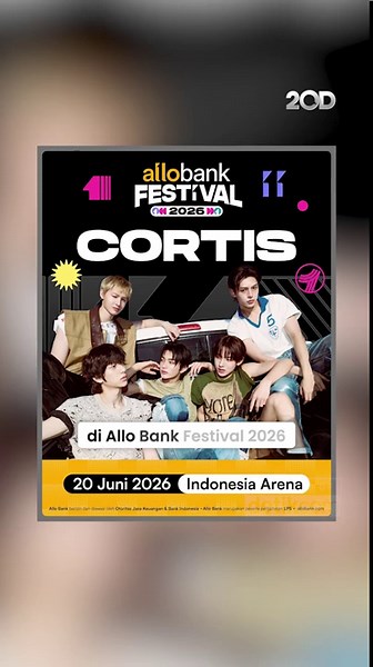Video: Ready to GO! CORTIS Bakal Tampil di Allo Bank Festival 2026