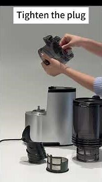 Installation video for JE-75 new masticating juicers