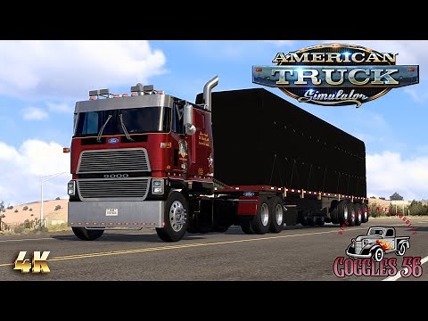 ATS |Cabover Monday | Ford CLT 9000 and Doepker Flat Deck | ATS Expansion